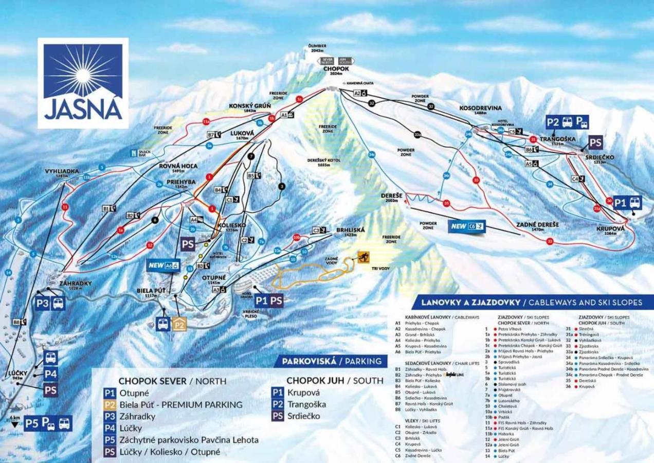 Myto Apartments Bergmax, Ski Jasna Chopok 10Min Transit - Resort Myto Apartments, Parking Free Mýto pod Ďumbierom Eksteriør billede